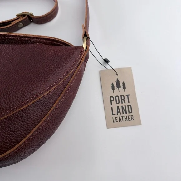 NWT Portland Leather Koala Sling Bag Medium in Nutmeg - Picture 6 of 14